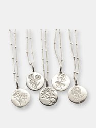 Birth Flower Necklaces