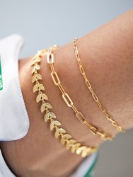 Bold Link Anklet