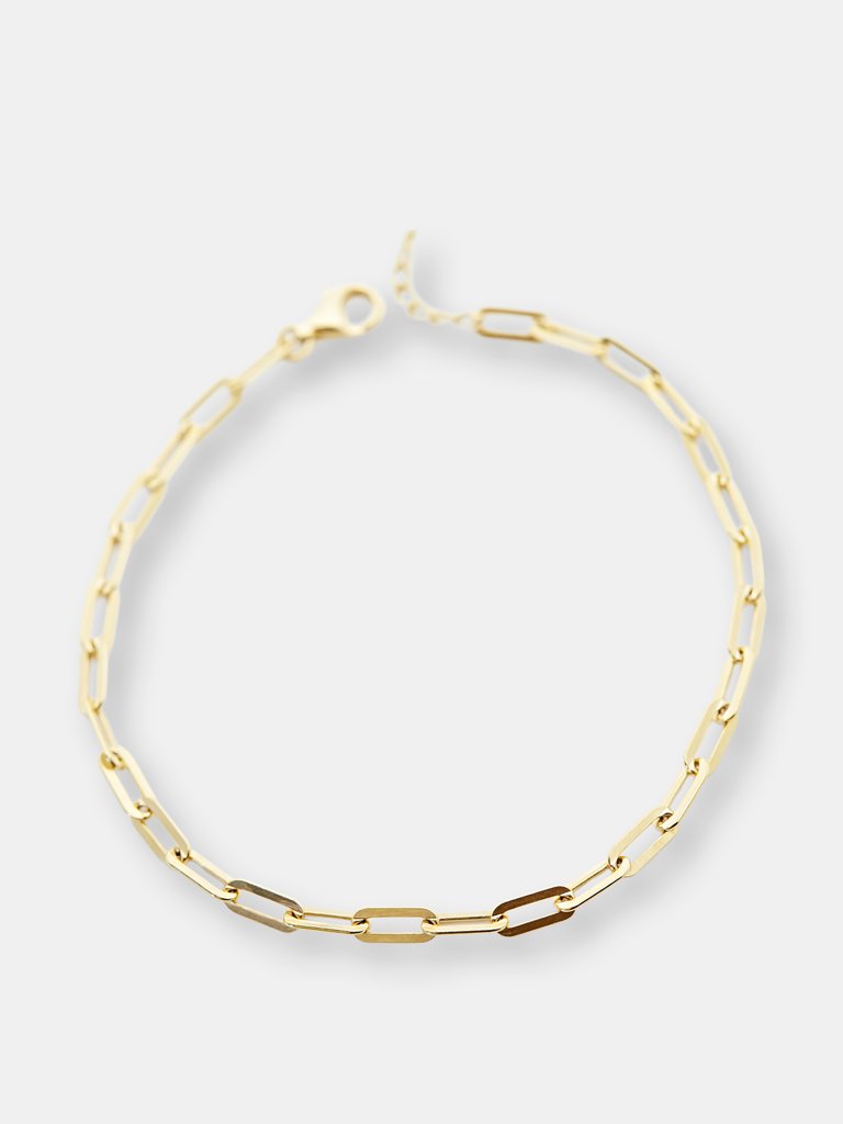 Bold Link Anklet