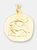 Capricorn Zodiac Necklace - Gold