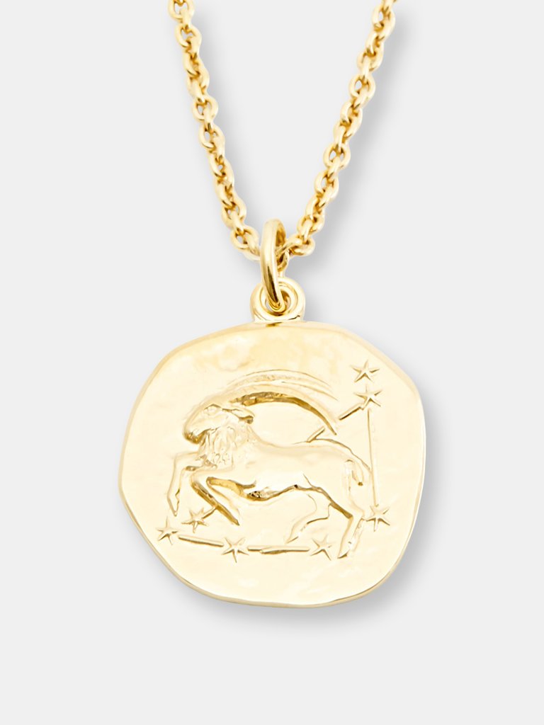 Capricorn Zodiac Necklace