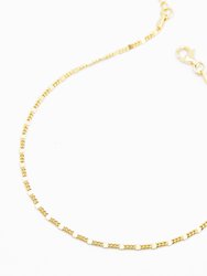 Lace Chain Anklet - Gold