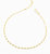 Lace Chain Anklet - Gold