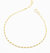 Lace Chain Anklet - Gold