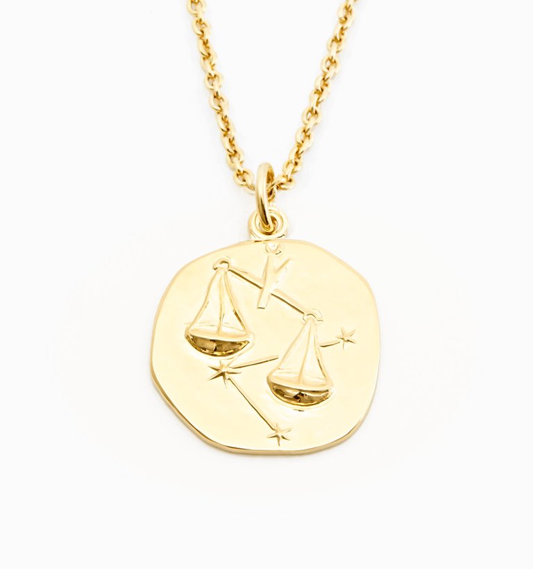 Libra Zodiac Necklace