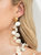 Petal Earrings With Baroque Pearls