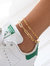 Rectangle Link Anklet