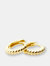 Small Gold Hoop Earrings - 18k Gold