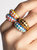 Sunset Checker Ring