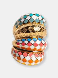 Sunset Checker Ring