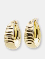 Venetian Hoop Earrings