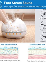 Steam Foot Spa Bath Massager