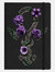 Requiem Collective Floral Ankh A5 Hard Cover Notebook (Black) (One Size) - Black