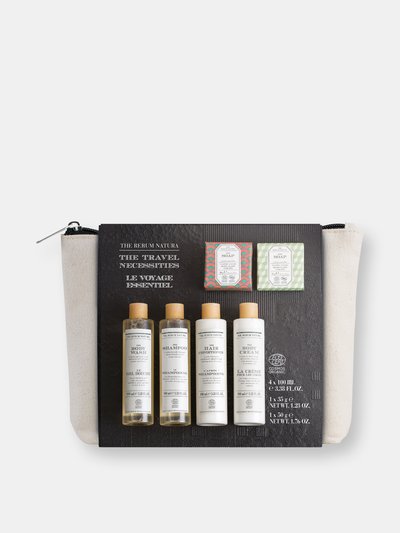 Rerum Natura The Bath & Body Travel Kit (Shampoo, Conditioner, Body Wash, Body Cream, Soap) product