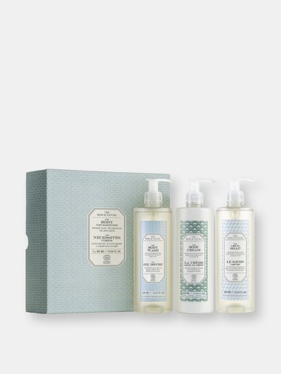 Rerum Natura The Body Necessities Gift Box with Body Wash, Liquid Soap, Hand & Body Lotion product