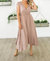 Boho Maxi Dress In Mauve - Mauve