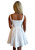 Corset Mini Dress In White