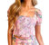 Spring Dreams Smocked Top In Pink - Pink