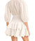 Sweet Autumn Smock Dress In White