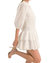 Sweet Autumn Smock Dress In White