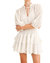 Sweet Autumn Smock Dress In White