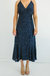 That's A Wrap Maxi Dress In Navy - Navy