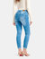 Ripped Slim Cut Cropped Jeans 2127