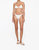 Cora Bikini Bottom In Cream Snake - Cream Snake