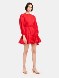 Ella Puff Sleeve Mini Dress 