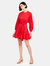 Ella Puff Sleeve Mini Dress 