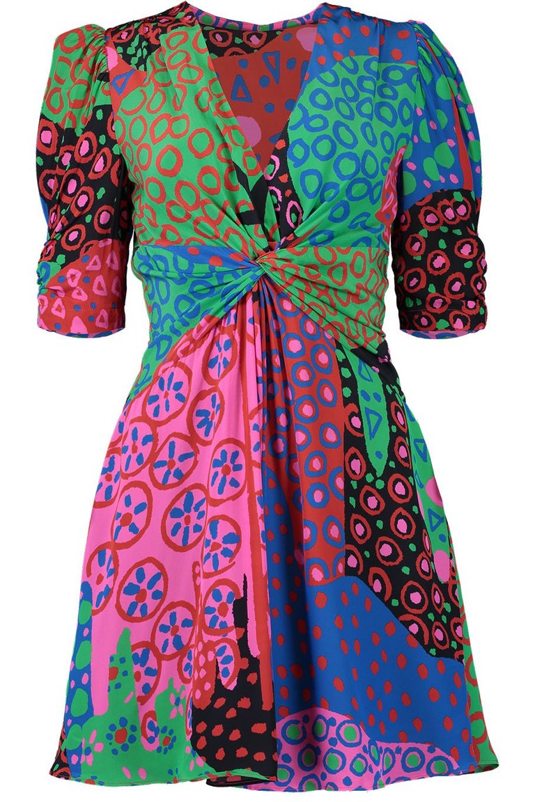 Leanna Dress Enchanted Woods - Multicolor