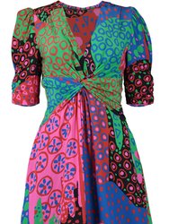 Leanna Dress Enchanted Woods - Multicolor