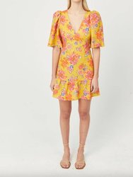 Mariana Dress - Gold Lanai