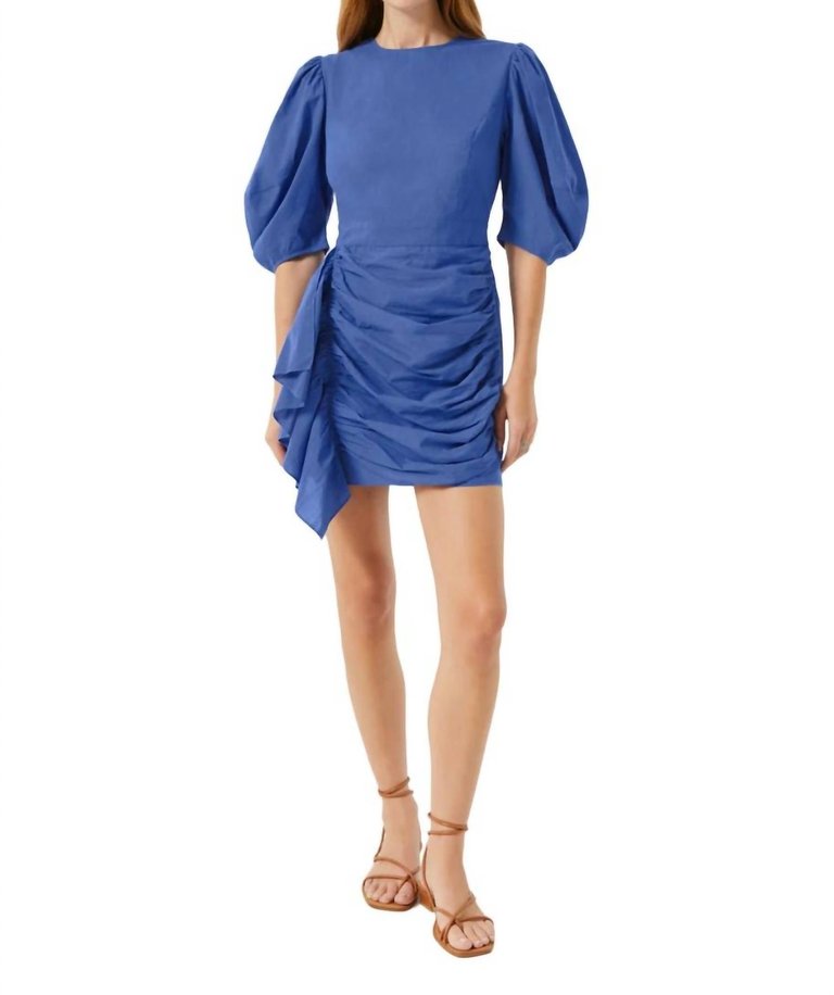 Pia Dress In Blue Sea - Blue Sea