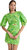 Rhode Women's Isla Dress, Lime Diamond Stitch - Green