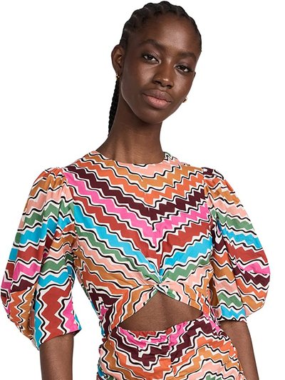 Rhode Women's Isla Dress Ric Rac Multi Color Print Mini Dress product