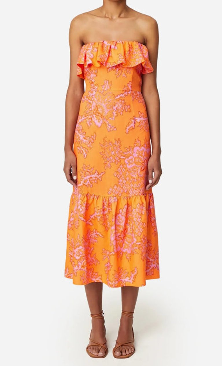 Women's Thea Coral Reef Grande Midi Dress