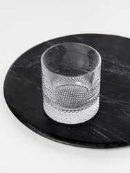 Double Old Fashioned Diamond Glass