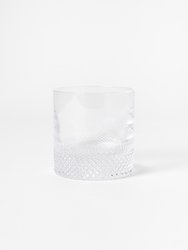 Single Old Fashioned Diamond Glass
