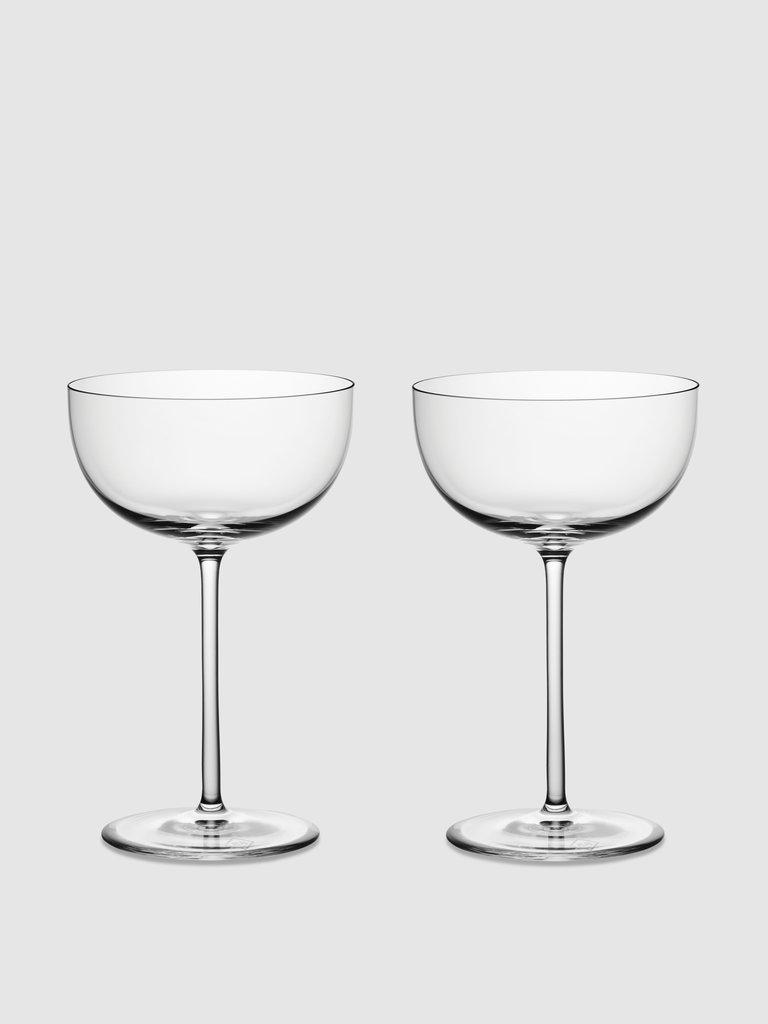 The Cocktail Collection Classic Coupe Glass, Set of 2