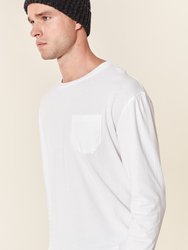 Long Sleeve Crew Pocket T-Shirt