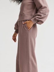 Women's Recycled Fleece Wide Leg Pant