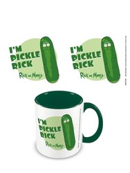 Inner Two Tone Pickle Rick Mug - Green/White