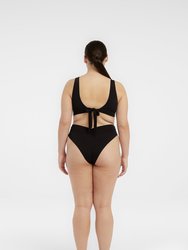 Pico High Waist Bottom-Black