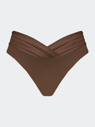 Pico High Waist Bottom-Chocolate