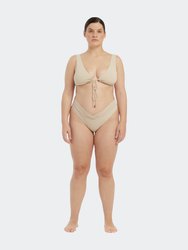 Pico High Waist Bottom-Coconut