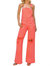 Always Together Overall Jumpsuit In Coral