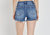 Crossover Shorts In Blue