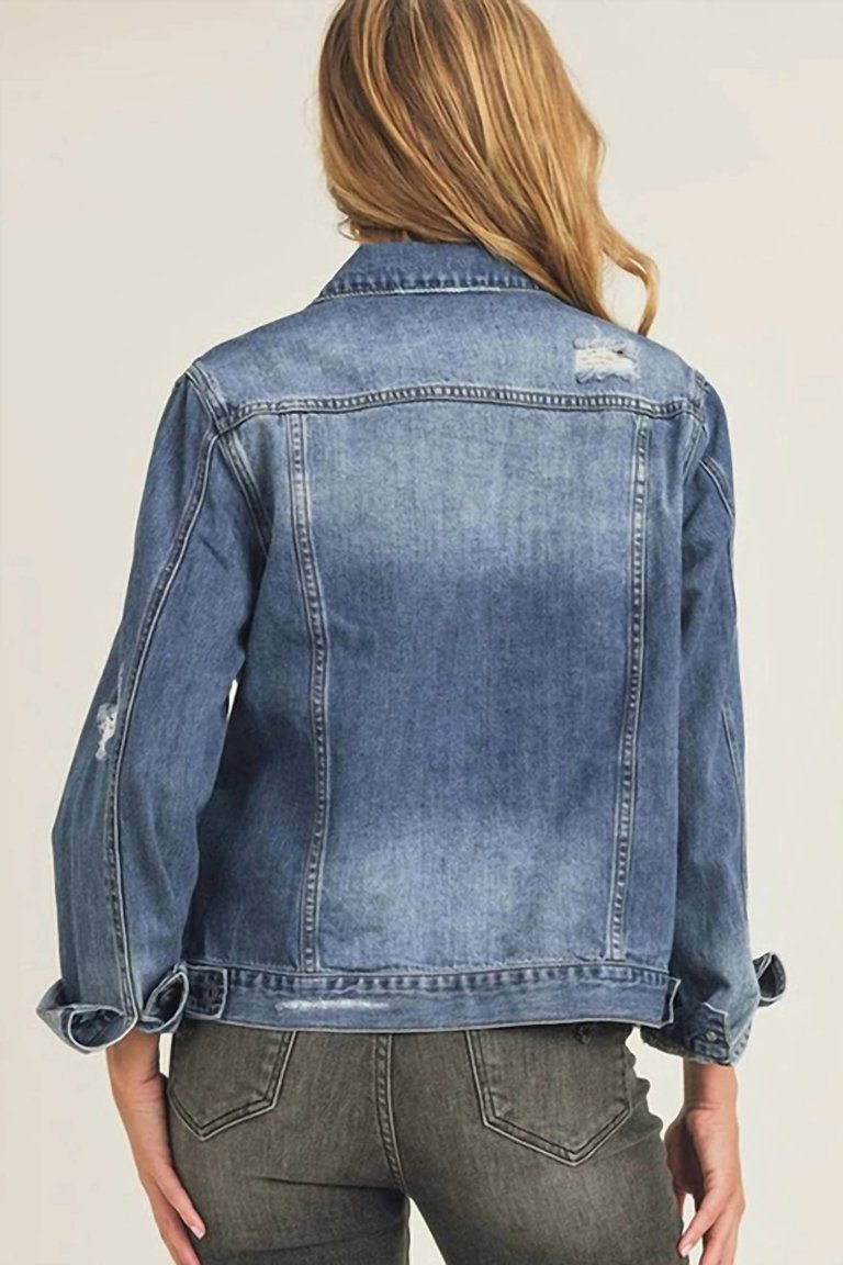 Denim Vintage 90’S Jacket In Blue Wash