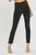 Hannah High Rise Straight Jeans In Black - Black